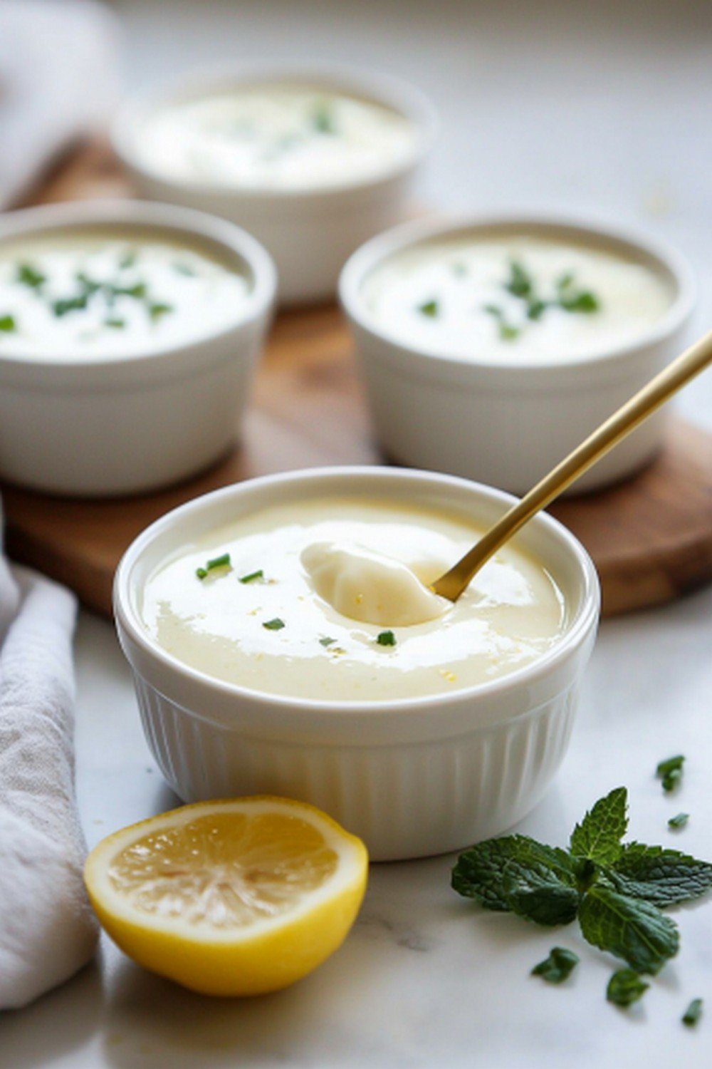 Sauce fromage blanc citron parfaitement équilibrée — recette rapide et facile de Camille